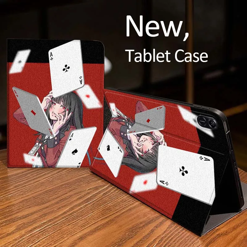

Kakegurui Cool Popular Art For Huawei MediaPad 3 12 Air SE M6 M5 Lite Pro 10.4 10.8 11 11.5 12.6 13.2 Inch 5G Tablet Case