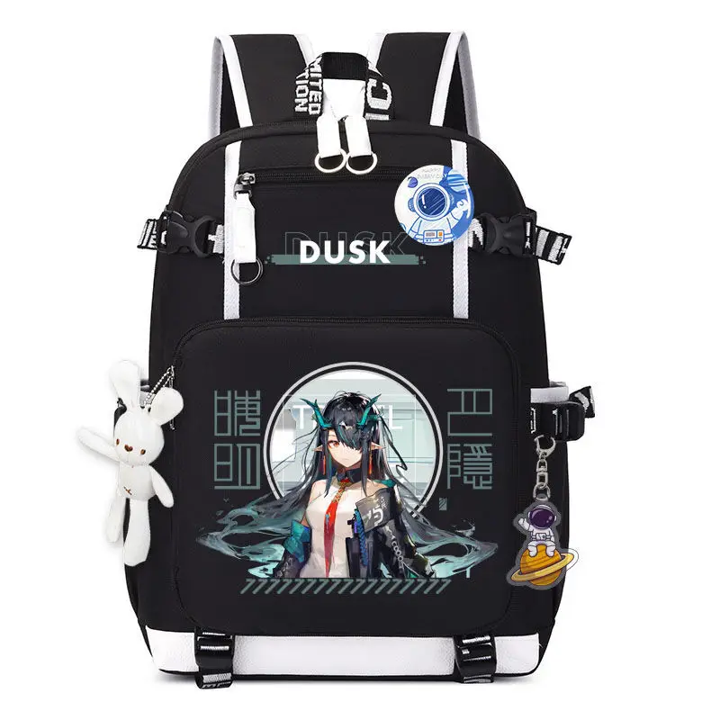 Arknights Anime Collaboration Backpack Cute Ultra-Light 3D Large Capacity Amiya Talula Double Shoulder Bag Anime