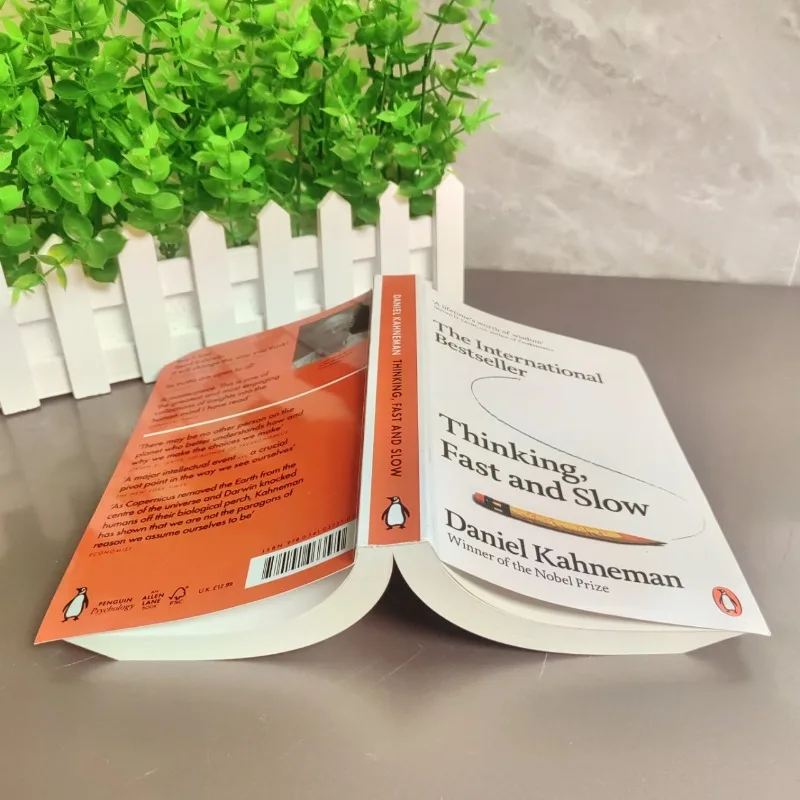 أفضل المبيعات Kahneman التفكير، قراءة سريعة وبطيئة الكتب الإنجليزية للبالغين مدى الحياة يستحق كتاب الإدارة الاقتصادية الحكمة