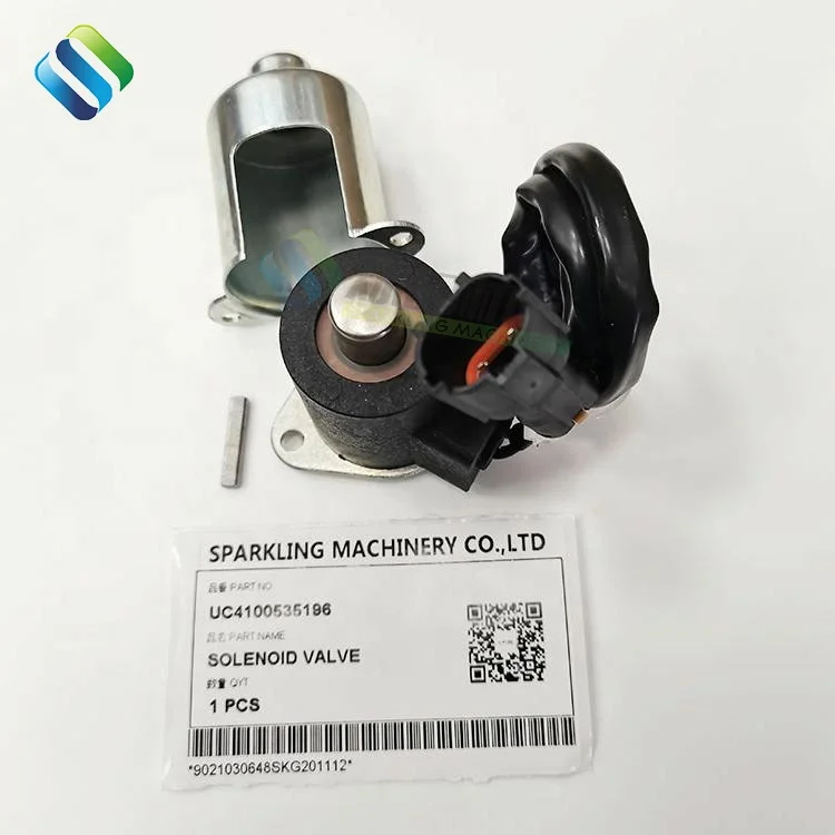 Solenoid CD60R  Suku Cadang Ekskavator UC4100535196, Solenoid CD60R