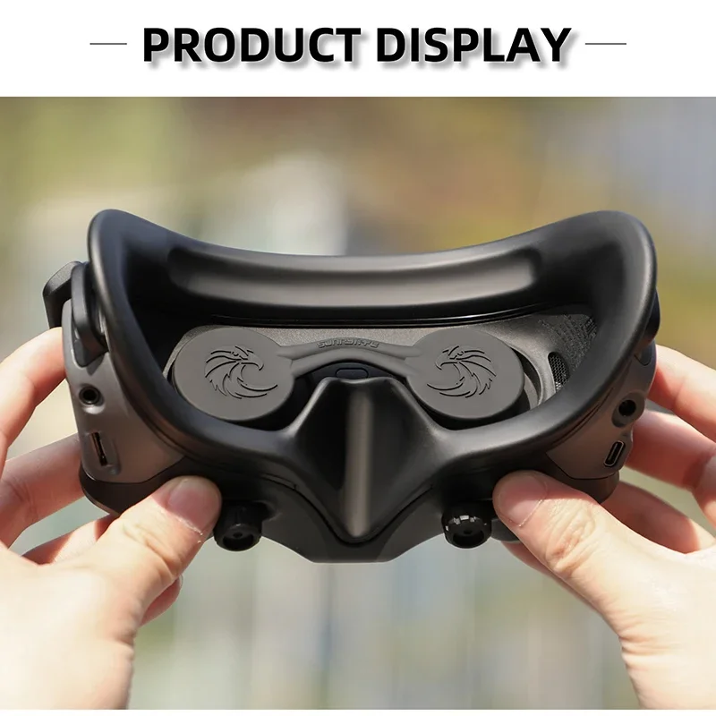 

Scratch-proof Silicone Lens Cover for DJI Avata 2/Avata for DJI Goggles 3/2 Dustproof Lens Cap Flight VR Glasses Accessories