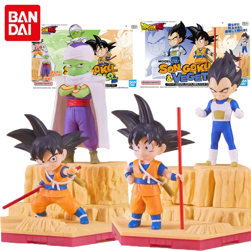 

Bandai оригинальная фигурка Dragon Ball DAIMA, экшн-фигурка аниме Son Goku Vegetto Piccolo, сборная игрушка для мальчиков и девочек, детский подарок