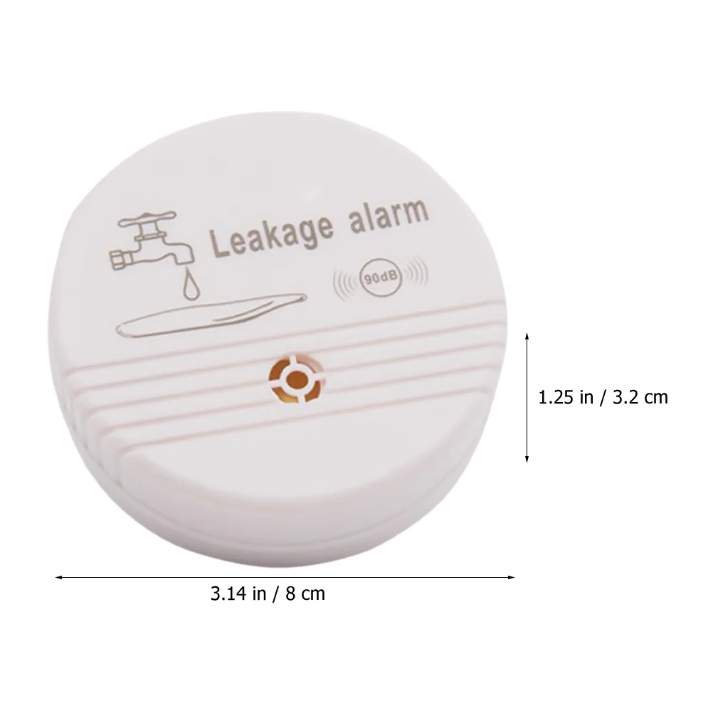 1 قطعة جهاز استشعار إنذار تسرب المياه للمنزل متعدد الوظائف كشف الفيضانات تنبيه الصوت حجم صغير تسرب بالتنقيط ل