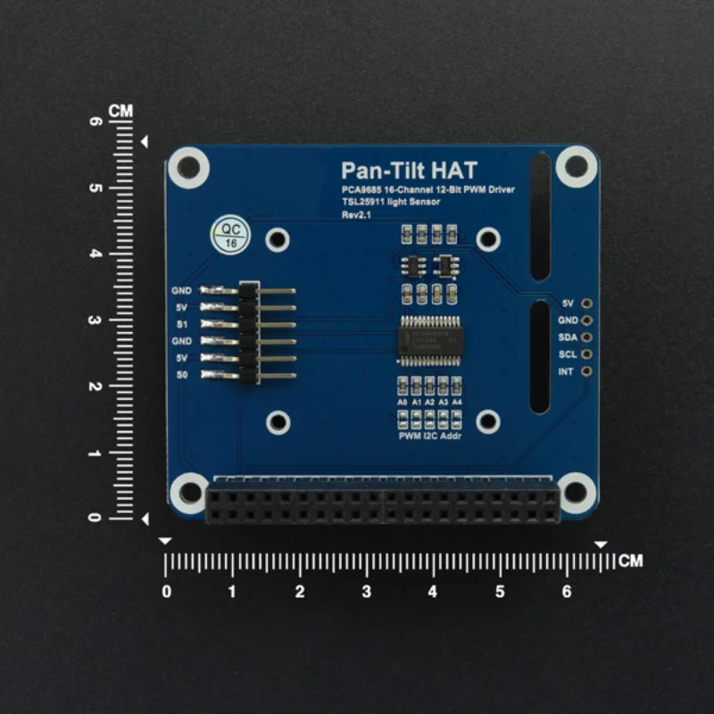 Tête nuage Raspberry PI, deux degrés de liberté