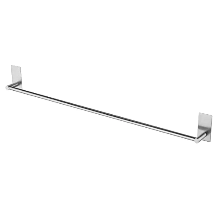 

Adhesive Towel Bar 30-Inch Bathroom No Drill Towel Holder Sticky on Towel Rack Easy Install SUS304 Stainless Steel Rustproof