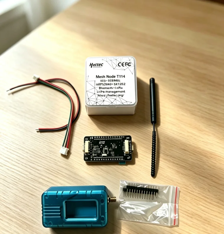 Meshtastic LoRaWAN Arduino Devboard Nordic NRF52840 SX1262 Low Power TFT Display BLE WiFi Mesh Node T114 V2.0 for Positioning
