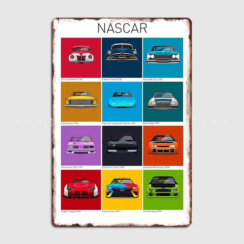 Роскошный спортивный автомобиль Nascar Плакат Классический винтажный автомобиль Металлический плакат Вывеска Клубная настенная жестяная вывеска для дома Декор комнаты Домашний декор Роскошный спортивный автомобиль Nascar Плакат Классический винтажный автомобиль Металлический плакат Вывеска Клубная настенная жестяная вывеска для дома Декор комнаты Домашний декор