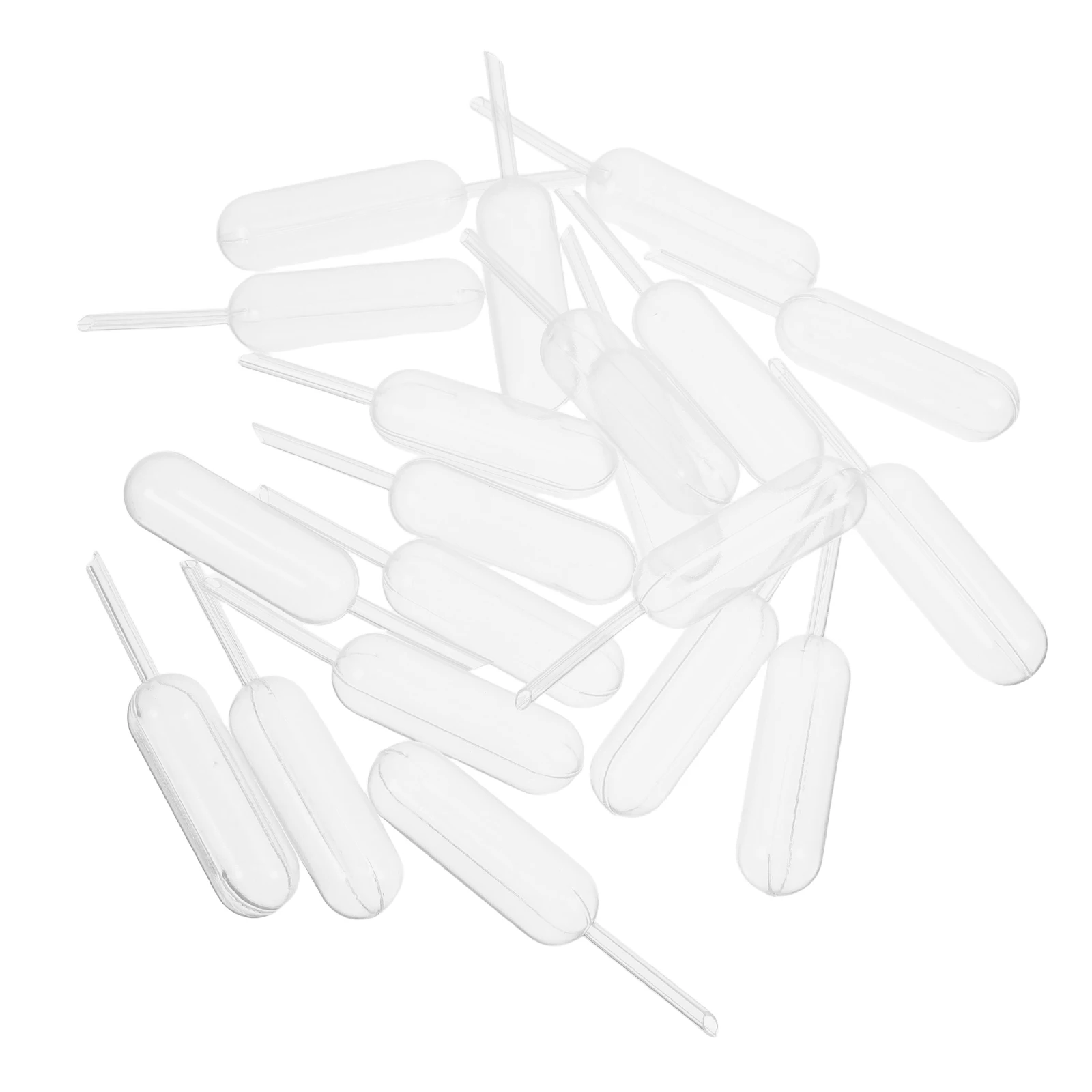 

100pcs Sampling Pipettes 4ml Transparent Plastic Dropper Lab Liquid Transfer Graduated Markings Storage Tubes Test Tube