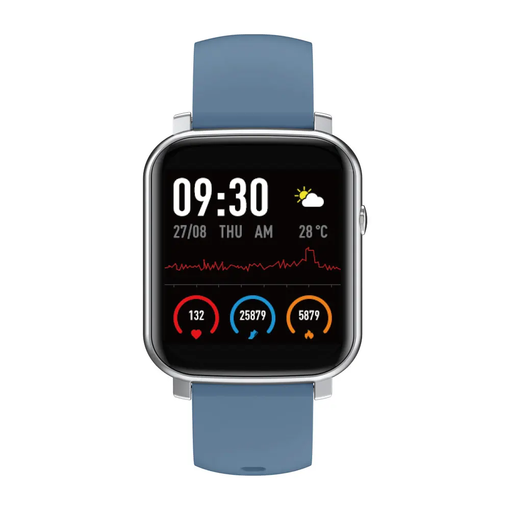 Relógio Inteligente SMA Smart Care para Android e IOS, Relógio Fitness com Monitor de Pressão Arterial, Relógio Inteligente F1