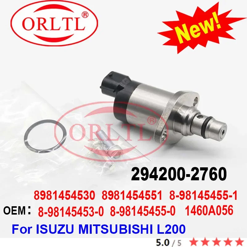 

NEW 294200-2760 Fuel Pump Suction Control Valve 1460A056 8981454530 8981454551 8-98145455-1 8-98145453-0 FOR ISUZU MITSUBISHI