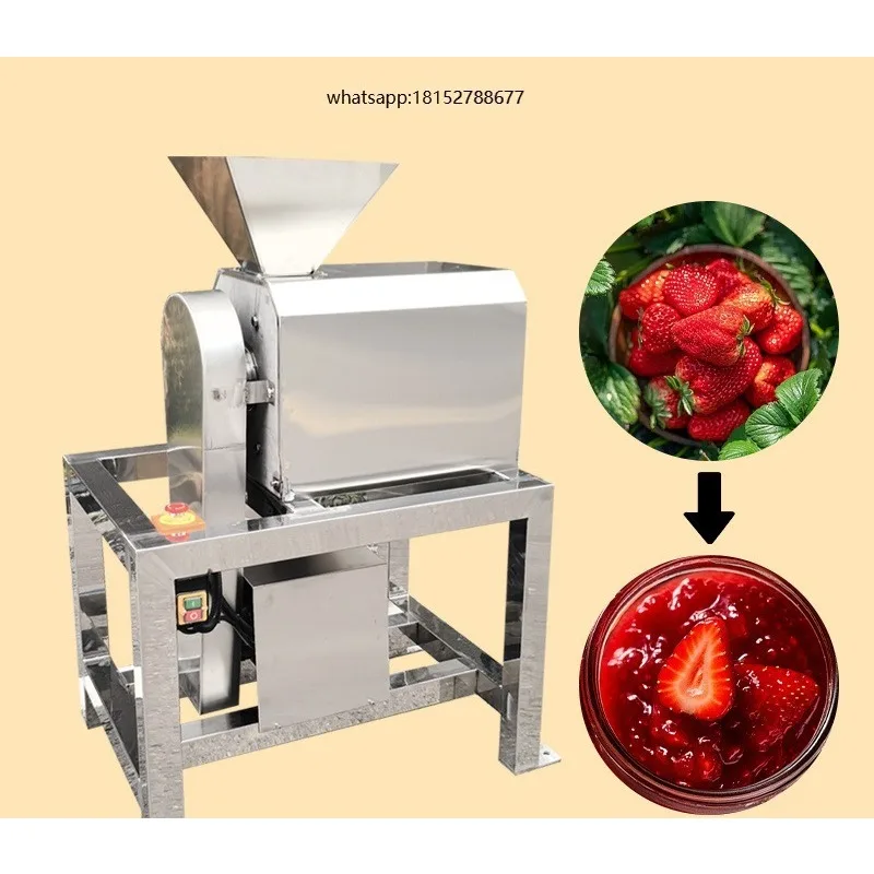 User-Friendly Single Channel Seed Removal Pulper