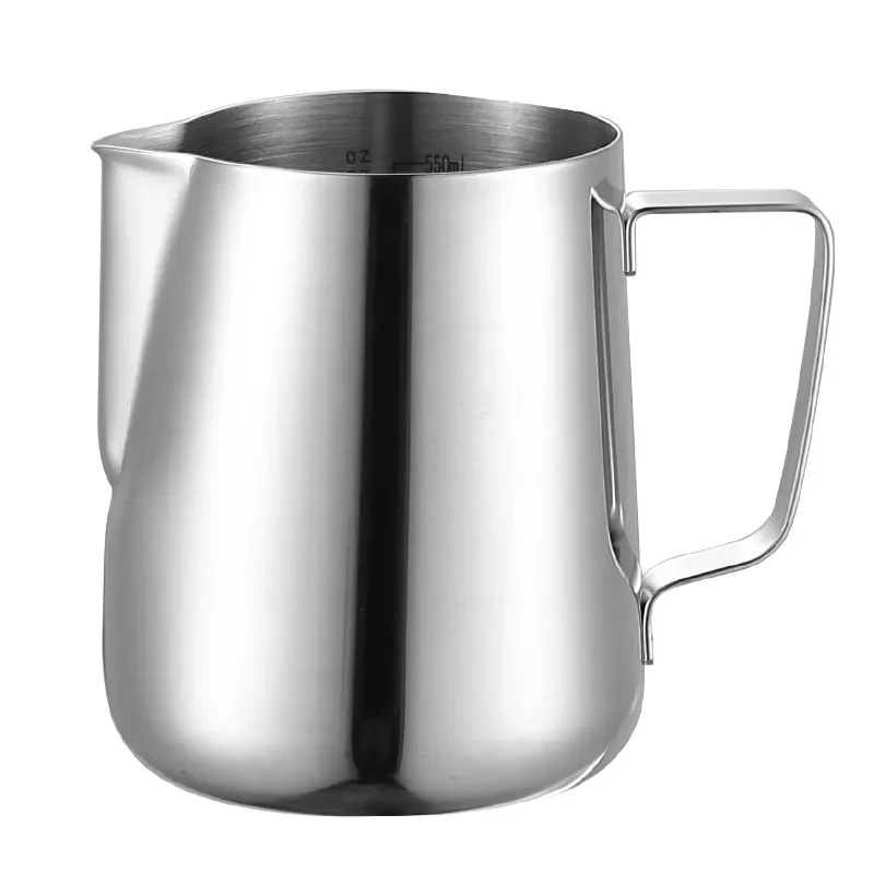 Coffee Milk Frothing Jug Latte Art Milk Frother Pitcher Stainless Steel Measurement Jug Espresso Barista Tool Coffee Accessories