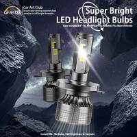 Car Headlight CSP 38000LM 100W H4 LED H7 Canbus H1 H3 H8 H11 H9 6000K Car Auto Headlamp Led Lights For Car
