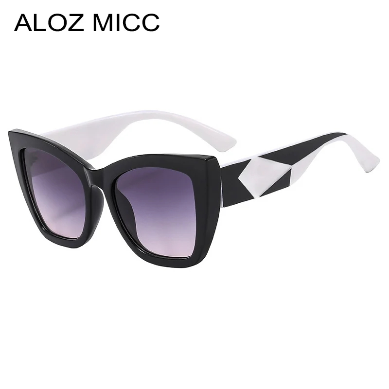 

Popular Fashion Oversized Cat Eye Sunglasses Women Shades UV400 Men Jelly Color Gradient Sun Glasses
