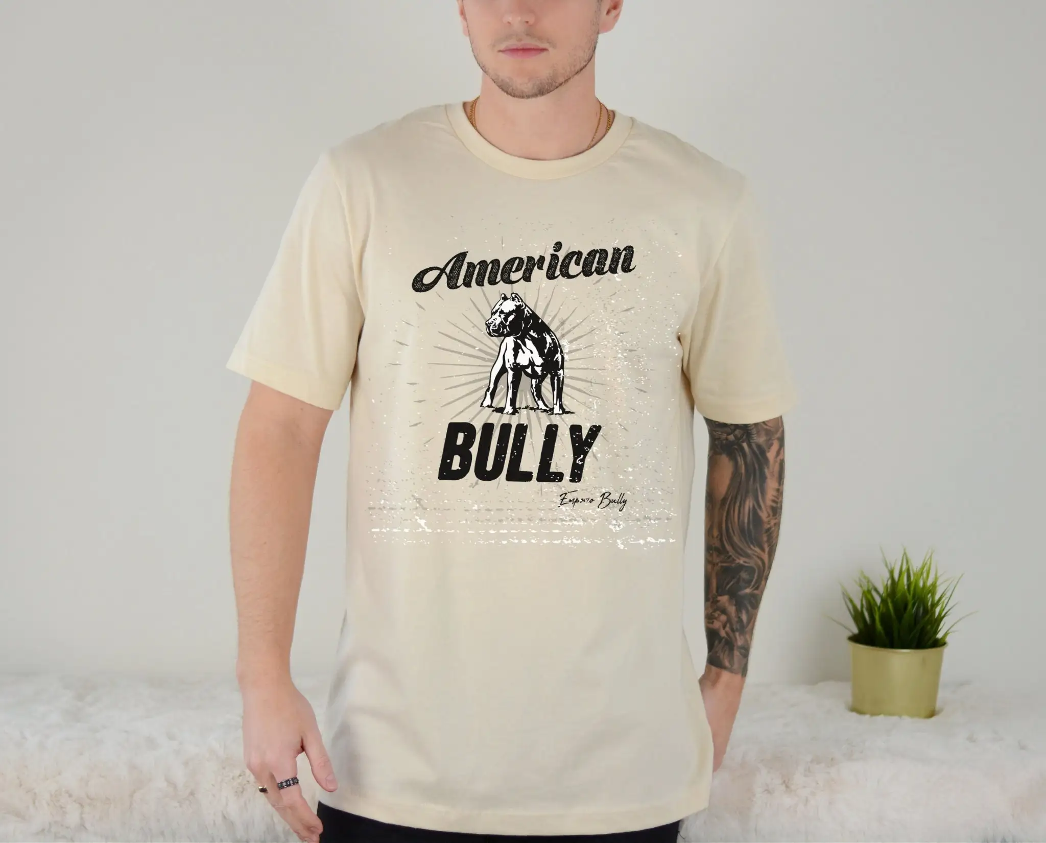 American Bully T shirt Dog Dad Lover Pitbull Mom