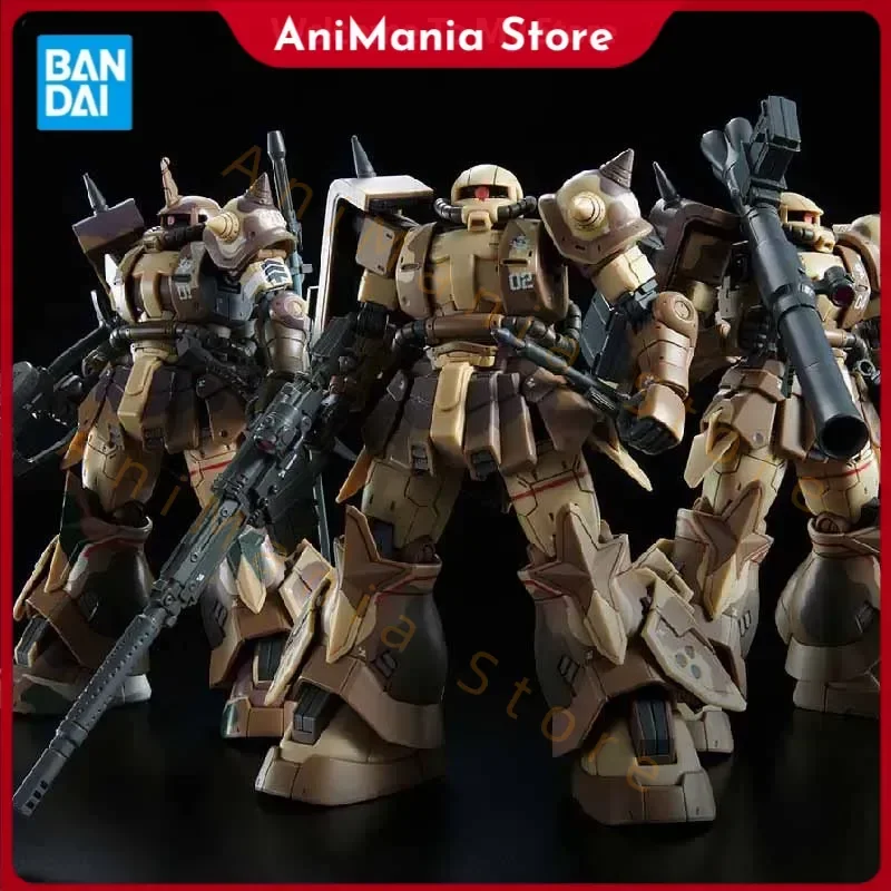 

Bandai Original Gundam HG MS-06GD ZAKU HIGH MOBILITY SURFACE TYPE WALD Anime Action Figure Assembly Model Toys Collectible Model