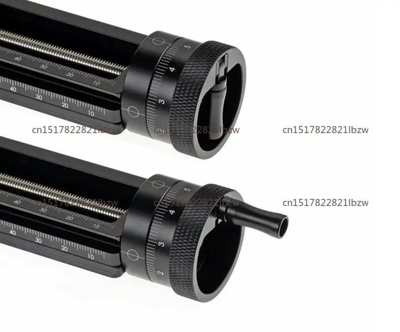 LS18 micrometer macro gimbal third generation, low center of gravity 0.04mm accuracy, folding crank