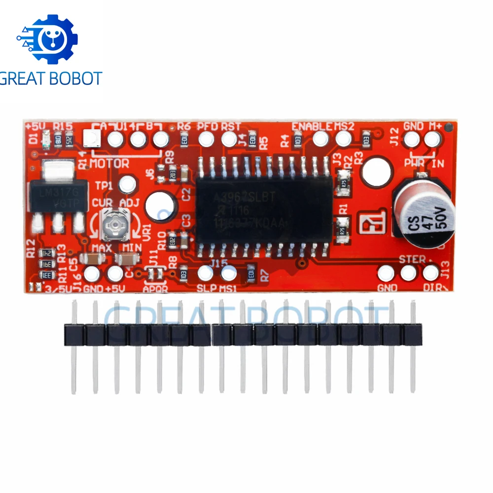 1 ~ 10 قطعة BS A3967 EasyDriver V44: A3967-Based Stepper Driver – يعمل على Arduino والطابعات ثلاثية الأبعاد #4