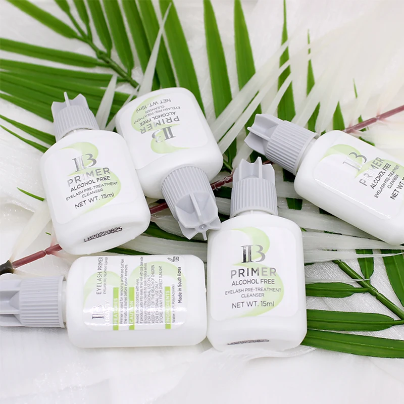 1 ボトル IBeauty アルコールフリープライマーまつげエクステンション接着剤ブースター 15 ミリリットル IB ボンダーメイクアップツール韓国美容オリジナル韓国