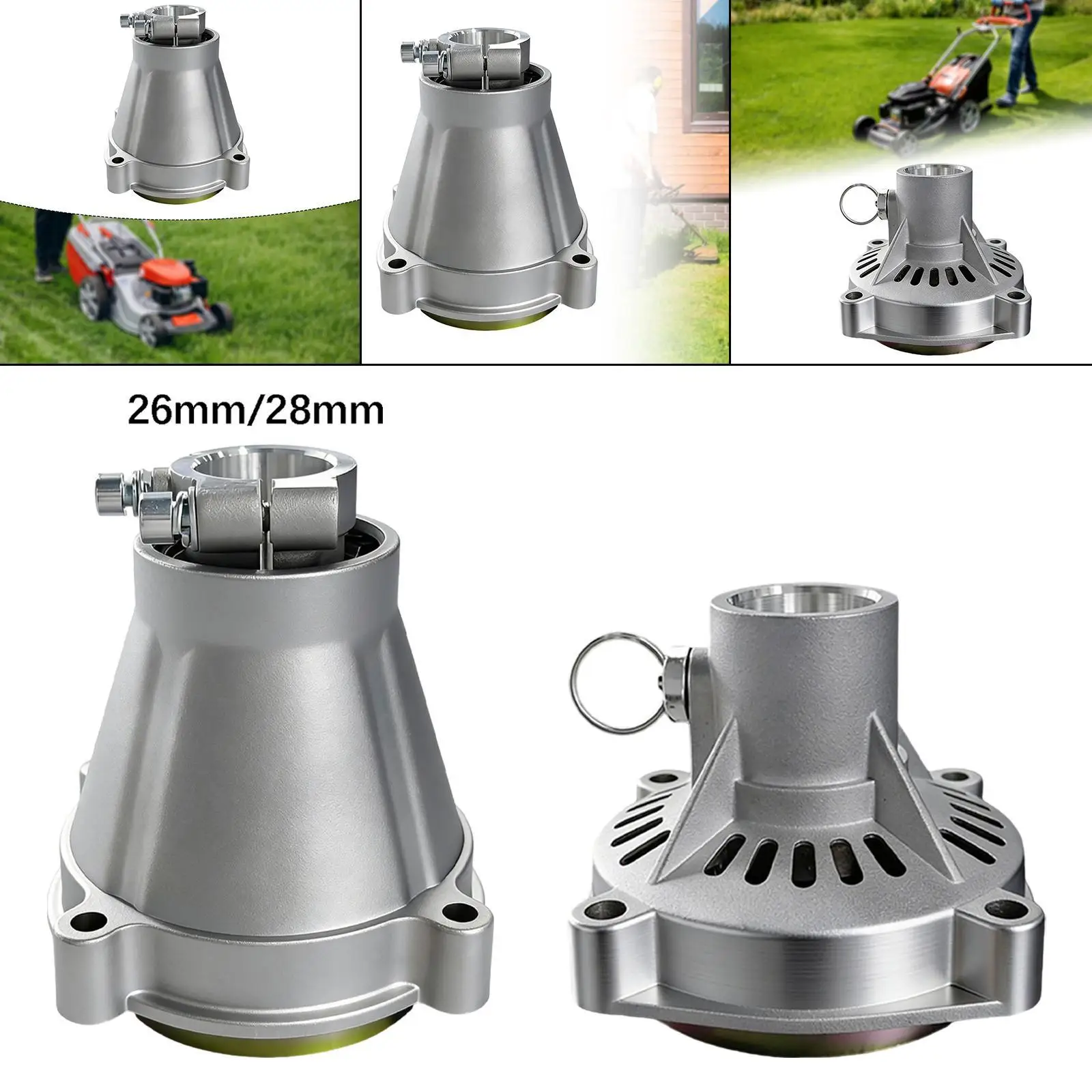 High Reliability Mower Connection Plate Lawn Tool Part Versatile Gardening Accessory for Easy Equipment Upgrade