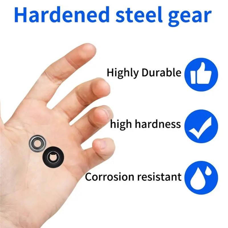 DTB9 Hardened Steel Gear Kit for Bambu Lab AMS 2 Pro 5-Way Component Motor Gear Replacement Accessories High Quality