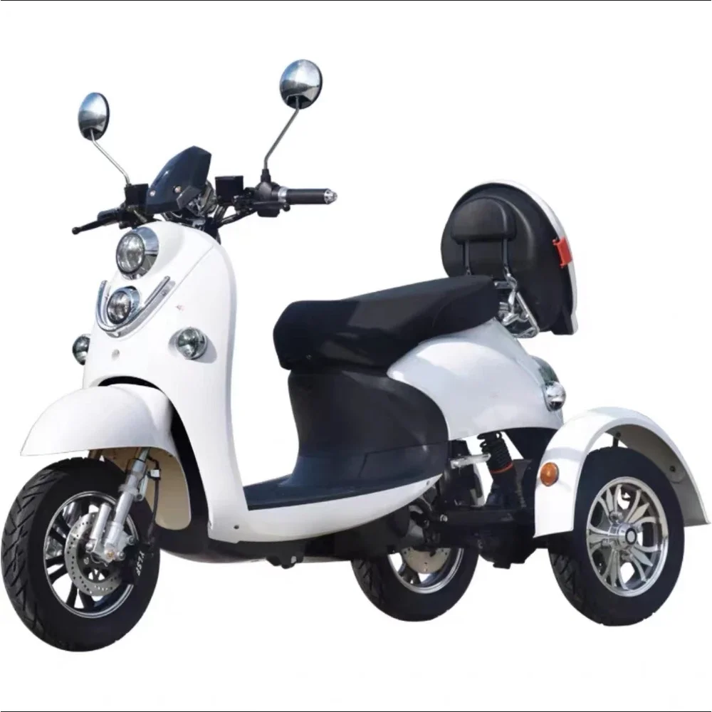 Triciclo Scooter Elétrico com Assento De Passageiro, Conveniente, Barato, Fabricação Venda Direta