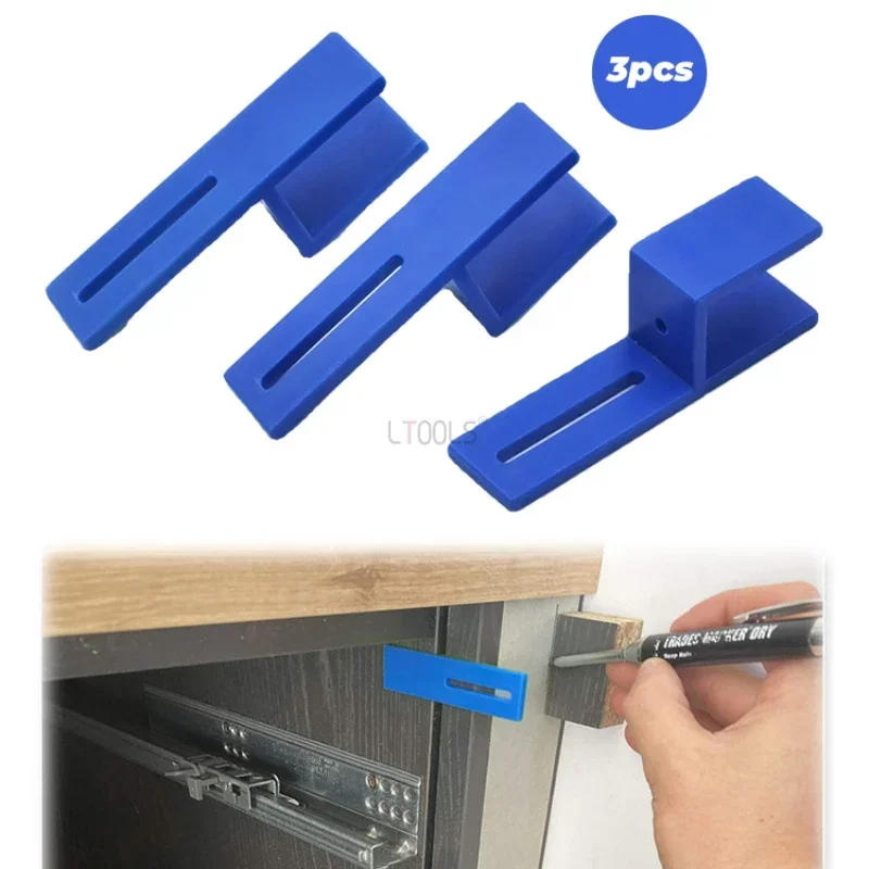 

18mm Jig Set Cabinet Wardrobe Closing Board Clip Woodworking Closing Fixing Clip Closing Fixed Clamp Tool Wood Marking Fixture