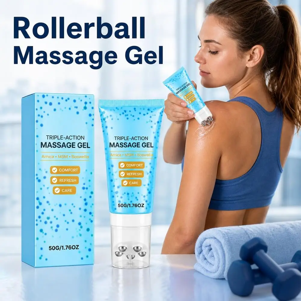 Sports Muscle Soothing Massage Gel Refreshing Texture for Sedentary Daily Use Easy Absorption Soothing Muscle Relief Gel