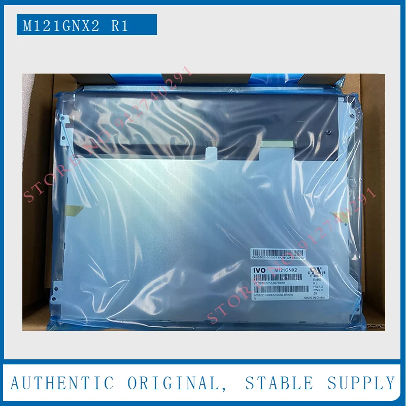 

100% оригинальный тест IVO 12,1 дюйма M121GNX2 1024*768 WLED M121GNX2 R1 ЖК-панель дисплея