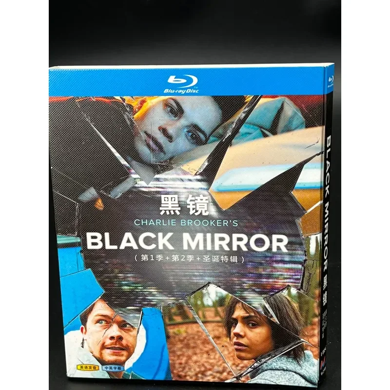Black Mirror Seasons 1 to 7 8BD Douban High Score Praise Classic Science Fiction Thriller American Drama