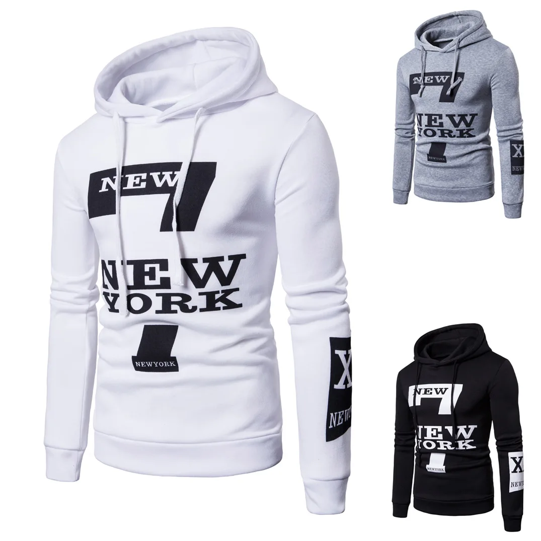 

New York Hoodies Sweatshirts Mens Women Tracksuits Autumn Winter Hooded Pullover Outerwear Hoody Jersey Coats Fleece Sportswear