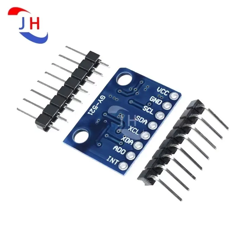 1PCS C44 IIC I2C GY-521 MPU-6050 MPU6050 3 Axis Analog Gyroscope Sensors + Accelerometer Module For Arduino With Pins 3-5V DC