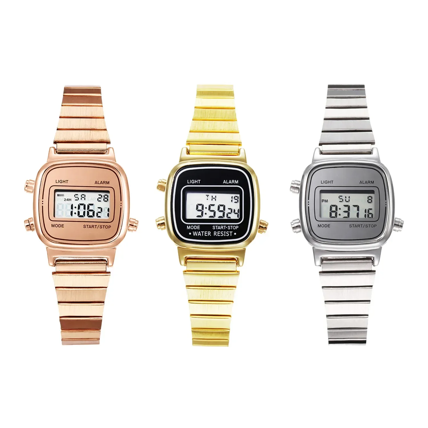 Relojes impermeables 3Bar para mujer, Reloj Digital con esfera pequeña, Reloj deportivo de moda femenino, Reloj Digital para mujer