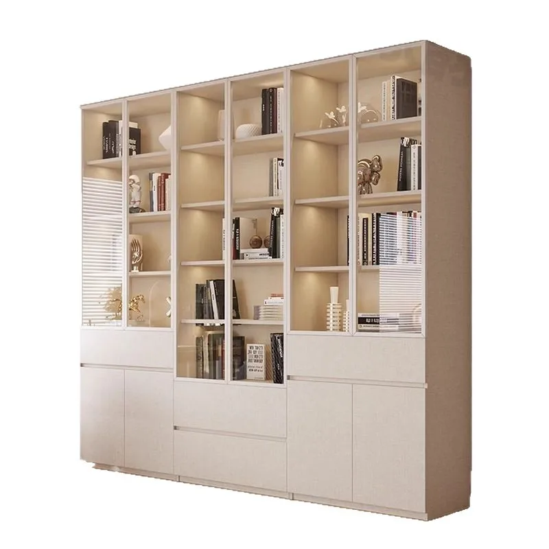 Integrated to the top living room study home solid wood solid wood wardrobe home bedroom