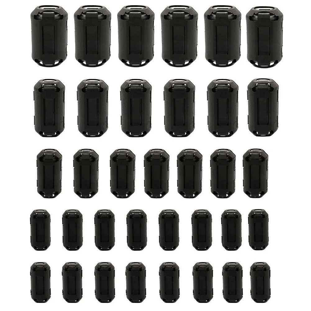 

Ferrite Ring Core Cable Management Set of 35 Pcs to Enhance Performance by Reducing Electromagnetic Interference