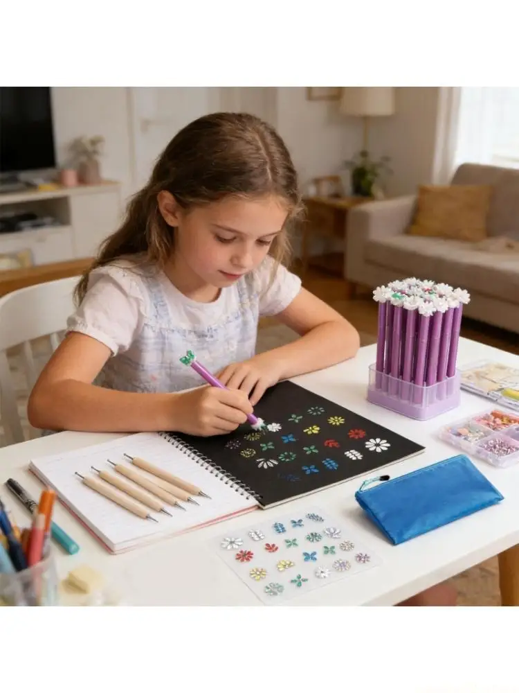 Removable Adjustable Flower postage Perfect For Small Students And Art Enthusiasts