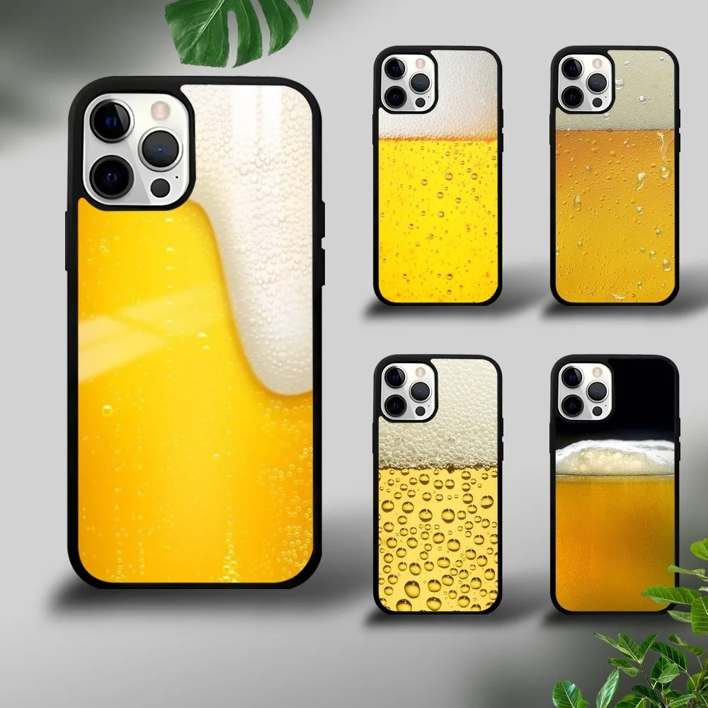 

Cold Beer Phone Case For iPhone 16 15 14 13 12 11 Pro Xs Max Mini Plus Celulares Hard Funda