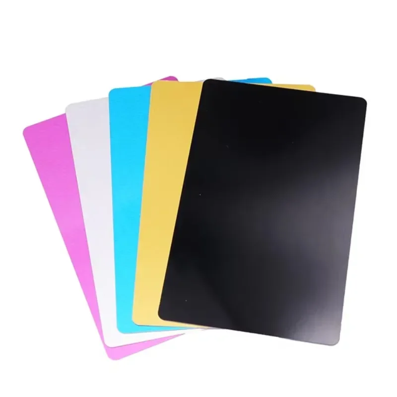 Customized High-end Frosted Metal Membership Card   Vip Member Metal Business Card