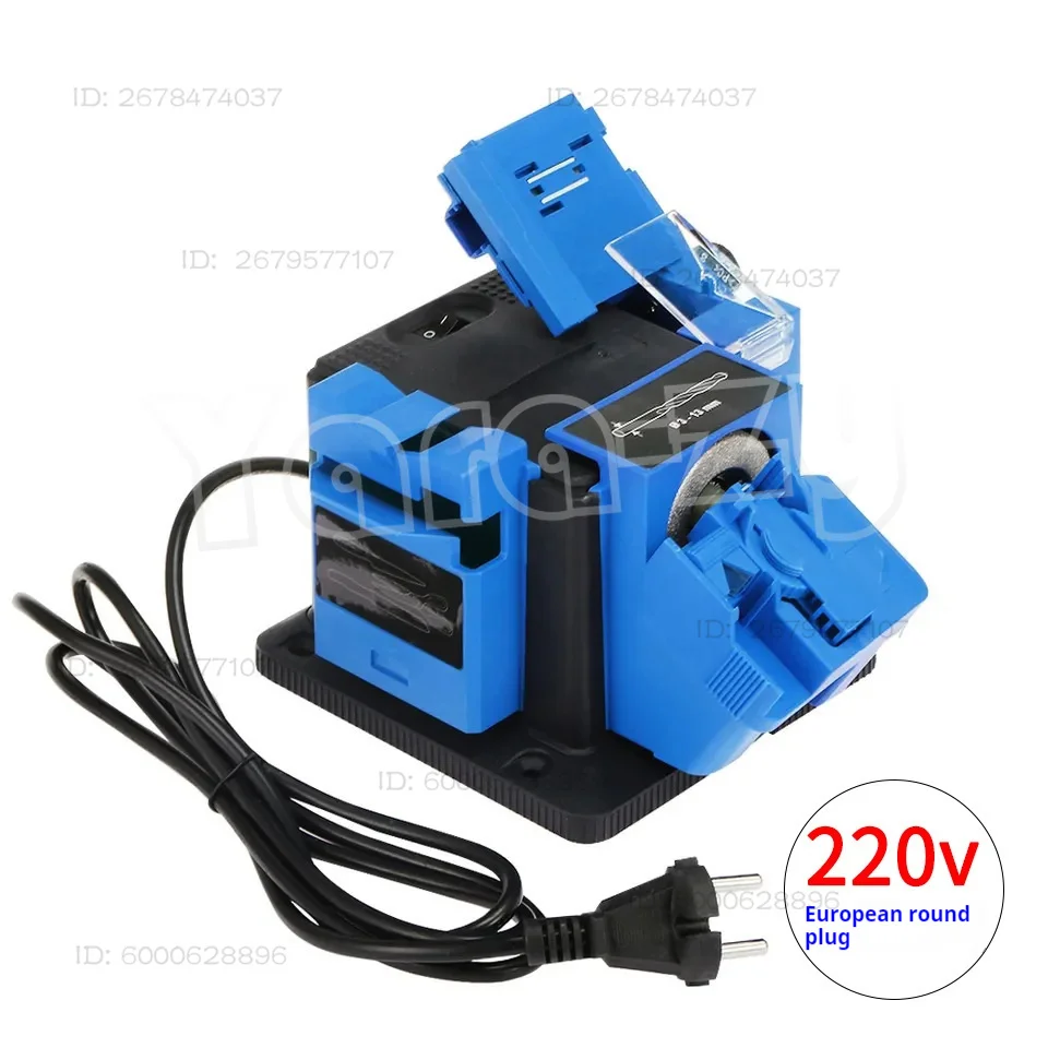 3 In 1 Electric Knife Sharpener Drill 65W Sharpening Machine Kitchen Knife Sharper Grinder Sharpener