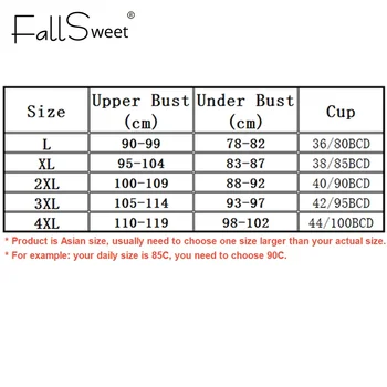 Fall Sweet Plus Size  Front Closure  Seamless Breathable bras - Image 6