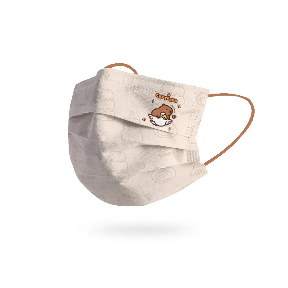 Vendita calda Maschera traspirante Traceless Anti Polline Equitazione Maschera monouso Ultrasottile Velo per il viso Gita