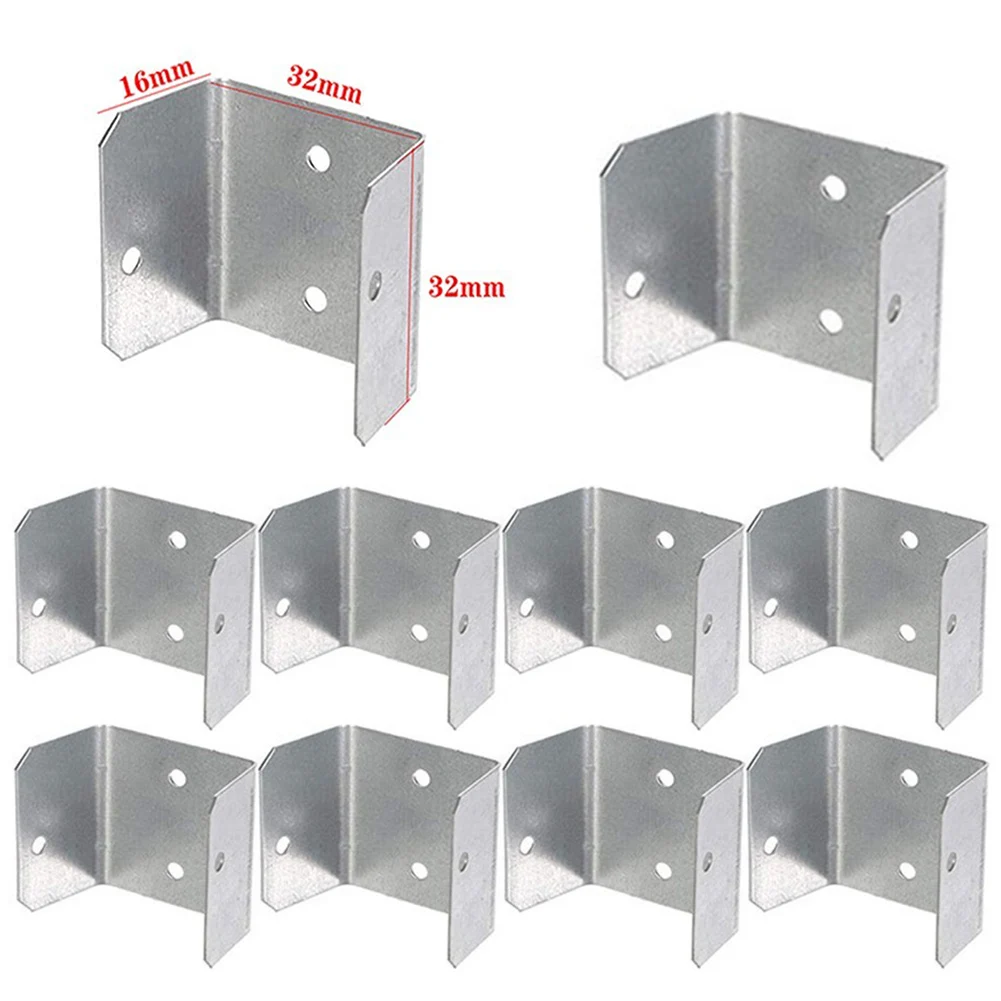 

For Fencing Projects Timber Post Fasteners Fence Panel Clips Garden Trellis Support Easy Installation Fence Clips