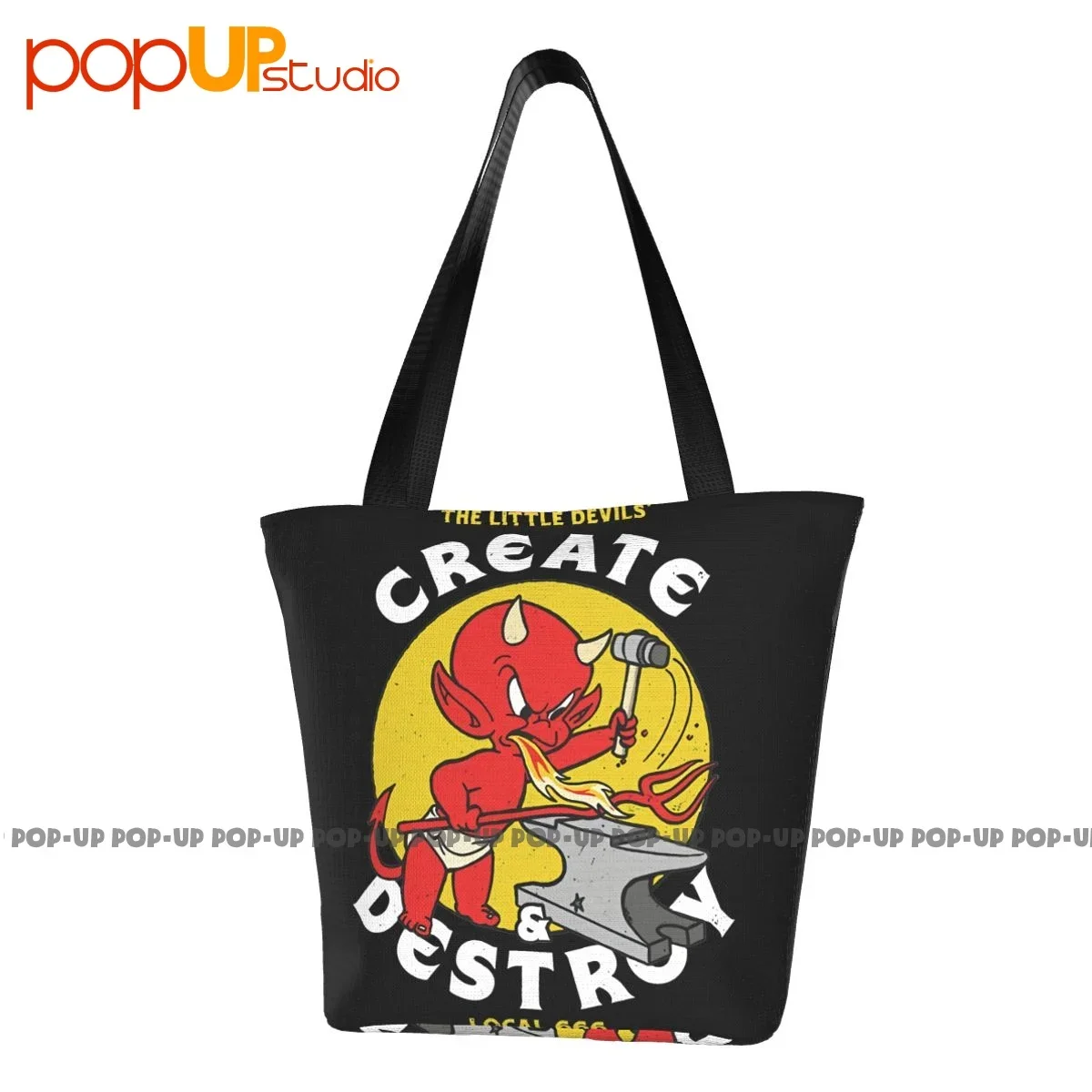 

Hot Stuff Local Devils Little Devil Ladies Handbags Lunch Bag Shopping Bag Shoulder Bag