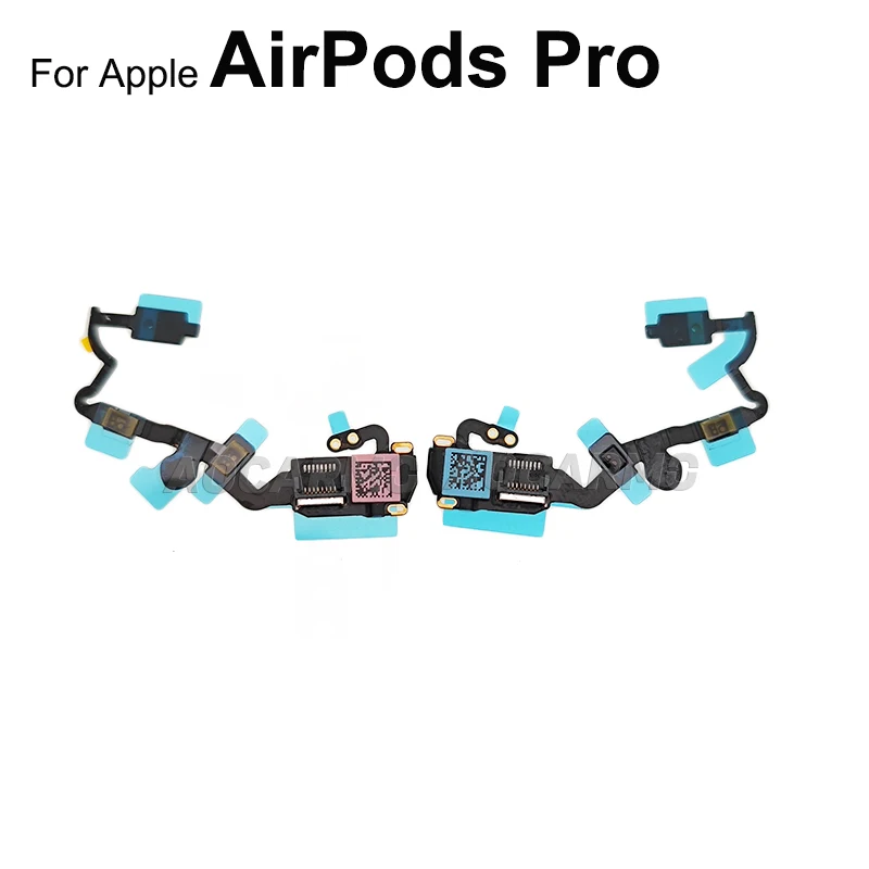 Aocarmo Left And Right Headphone Mic Microphone Flex Cable For Apple AirPods Pro Replacement Parts