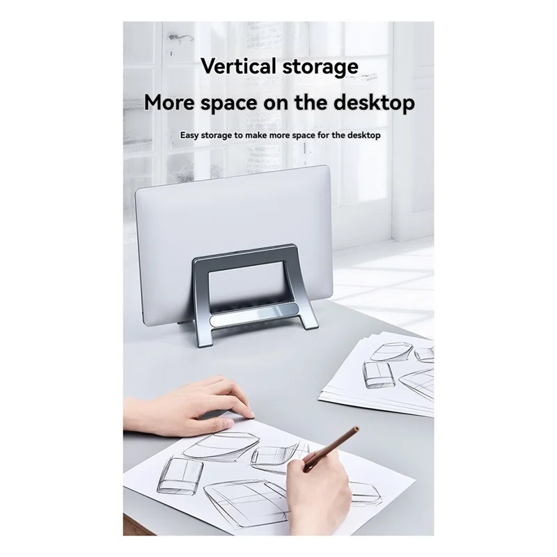 Vertikaler Laptop-Ständer, universeller Desktop-Ständer, Laptap Dock für faltbare Tablet-Stützhalter