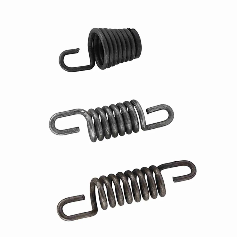 3PCS Metal Chainsaw AV Spring Mount High Hardness Dark Grey Replacement AV Spring Compact for Partner 350 351 370 371 390 420