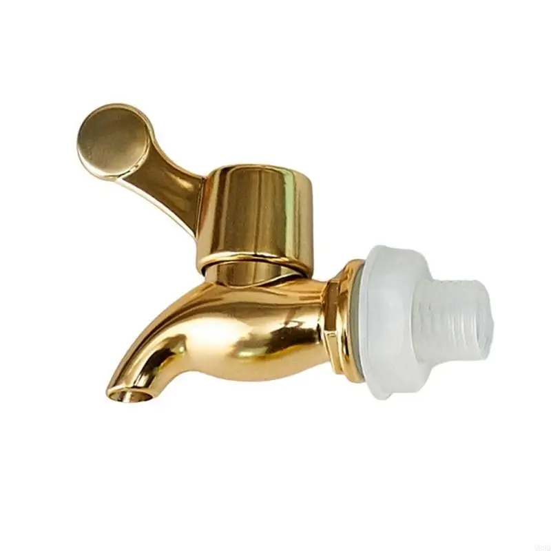 Upgrades Gold Barrels Tap Golden Barrels Faucet Smooth Rotation for celebration