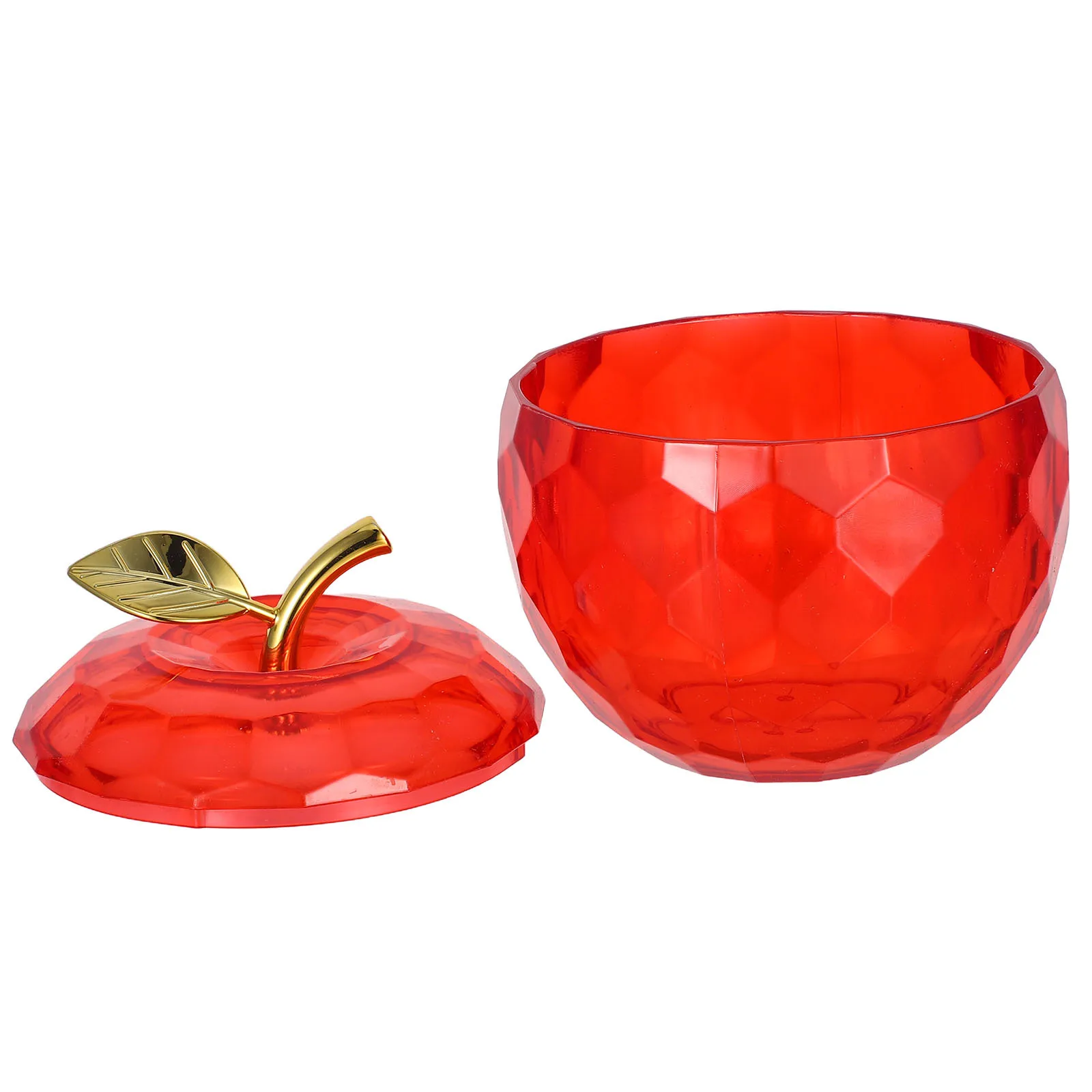 

Cute Plastic Apple Candy Boxes Christmas Storage Containers Decorative Jars for Party Favors Holiday Treats Classroom