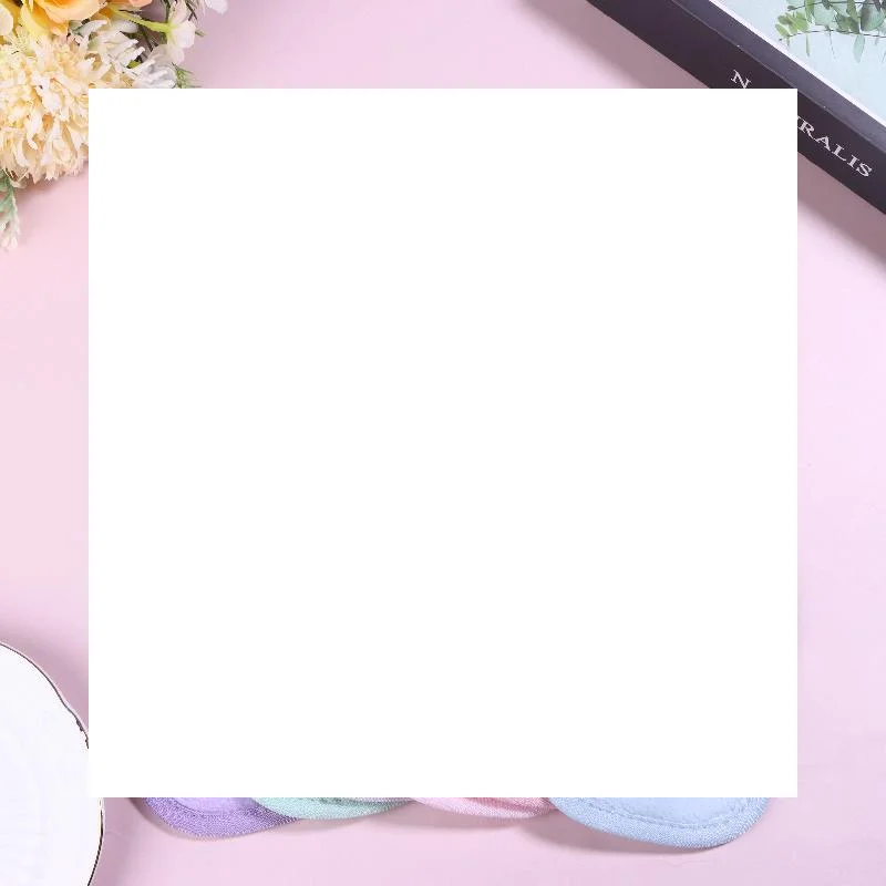 1 個フェイスタオル布再利用可能なメイク落としパッド洗えるタオル化粧品クリーニングパッド