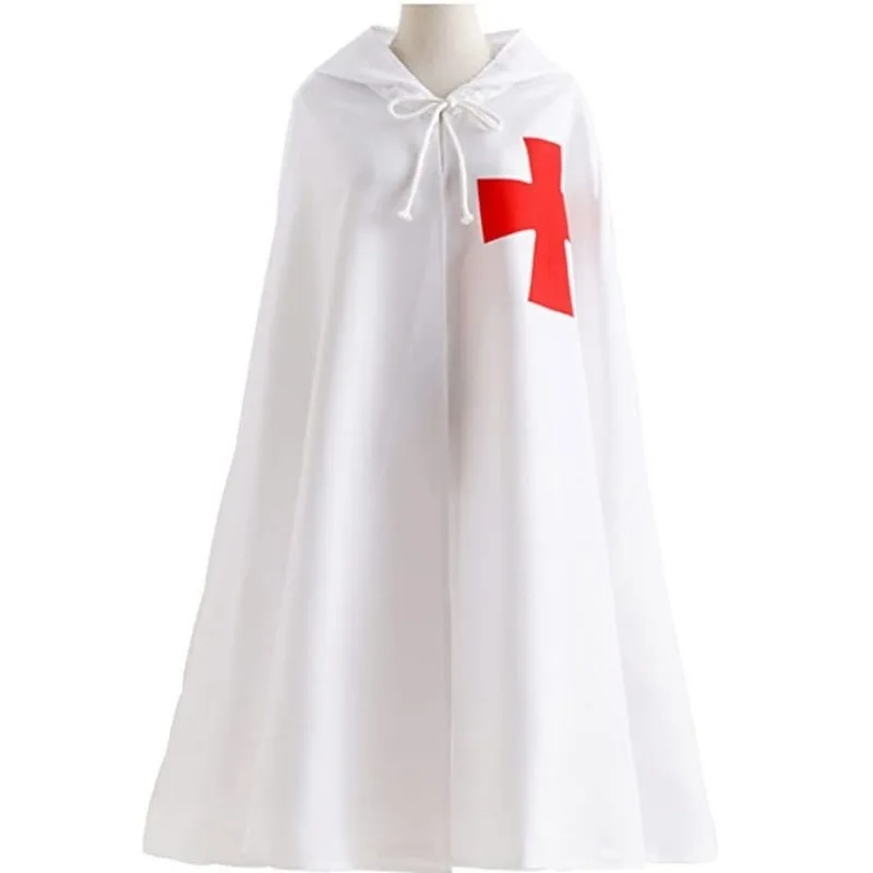 

Костюм на Хэллоуин, средневековый жилет, сплит-пэчворк, мужской топ, рыцари-тамплиеры, аниме-костюм, этнический сценический костюм